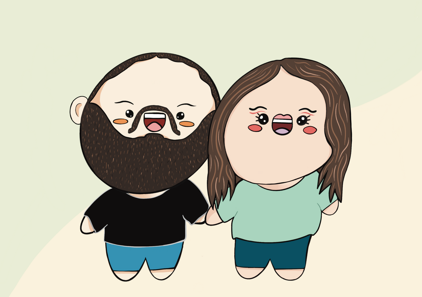 Personalised Quirky Family Print