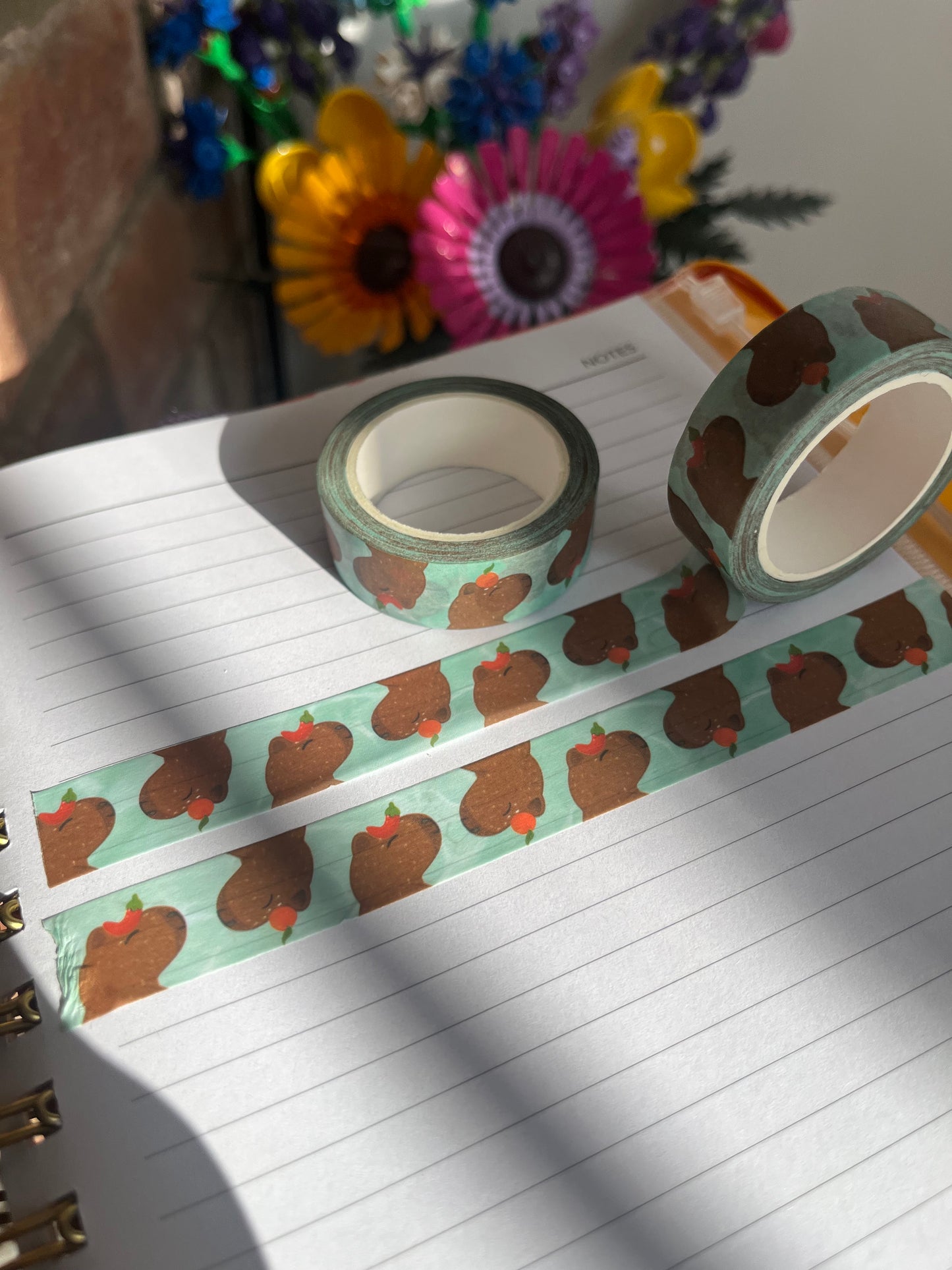 Capybara Washi Tape