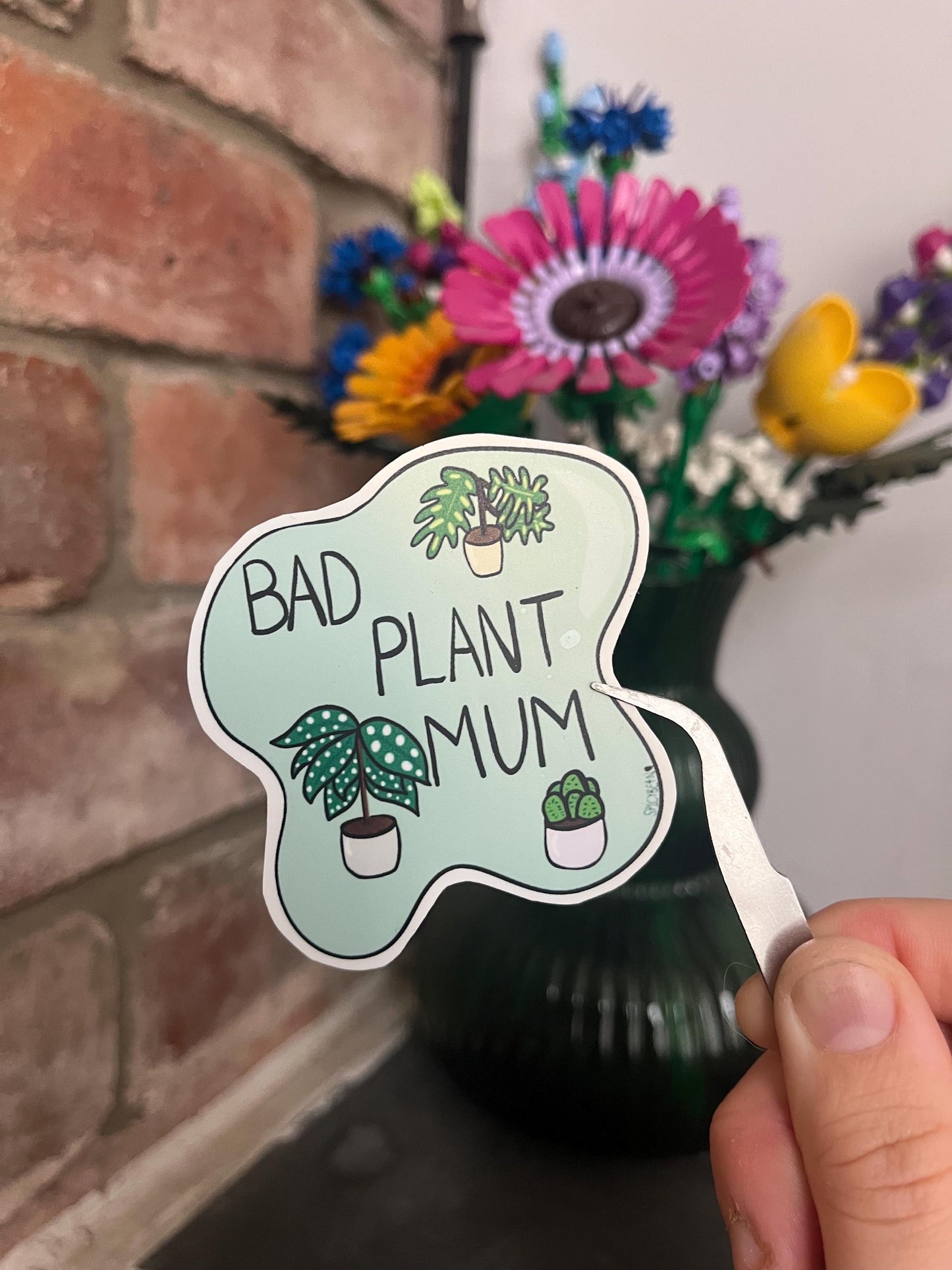 Bad Plant Mum Stickers