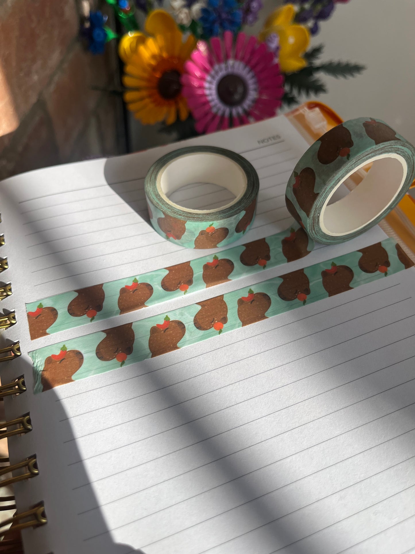 Capybara Washi Tape