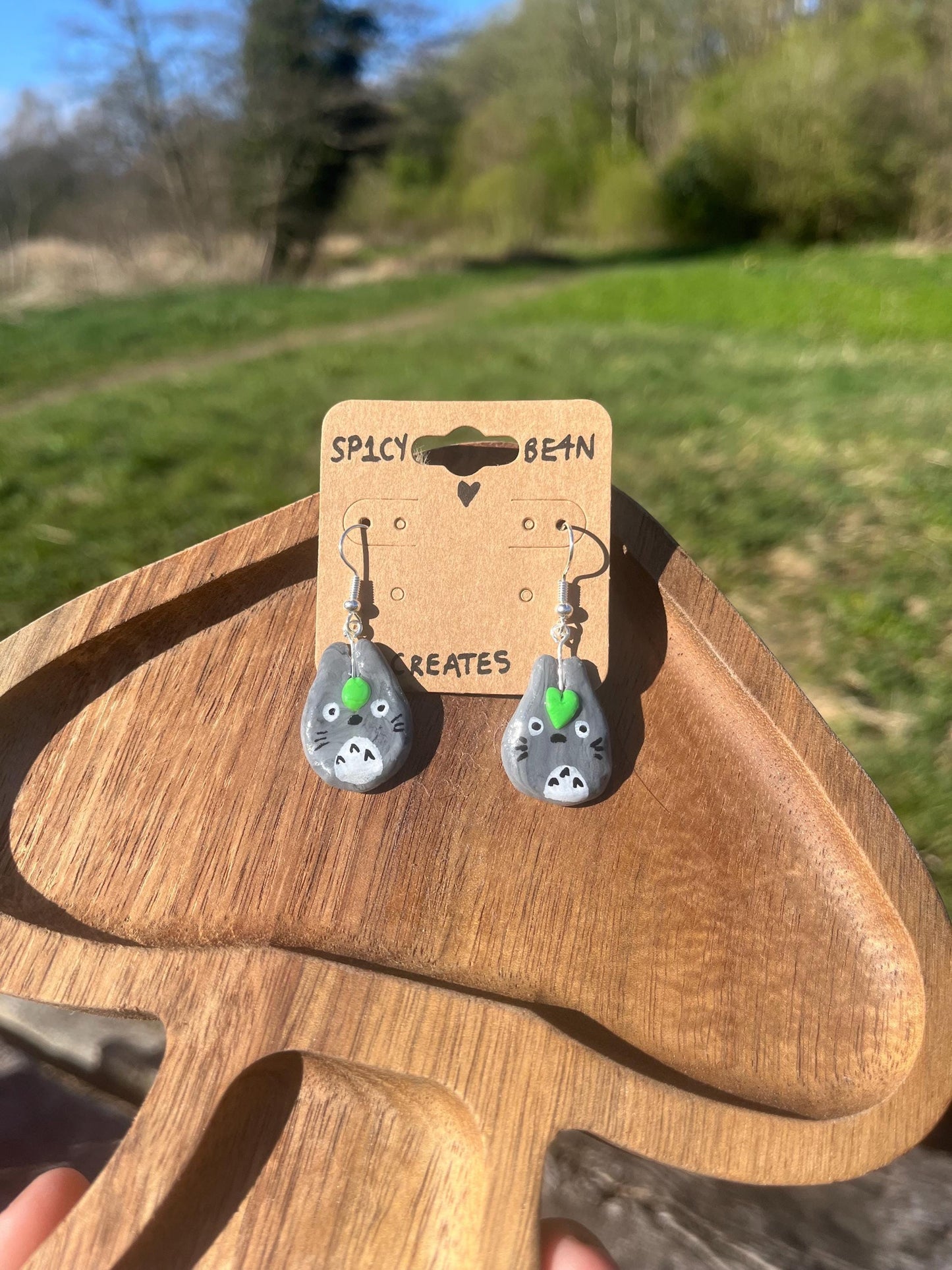Cute Totoro Dangle Earrings