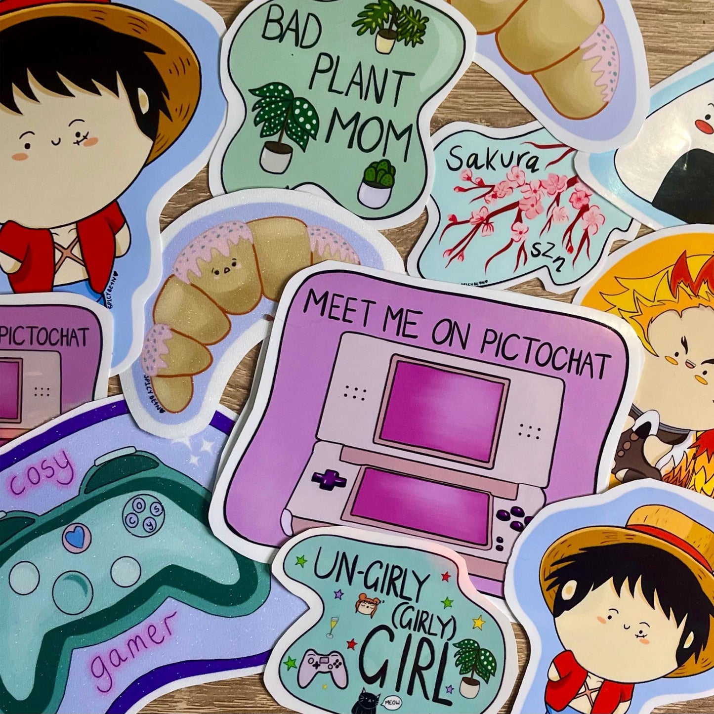 Luffy Chibi Sticker