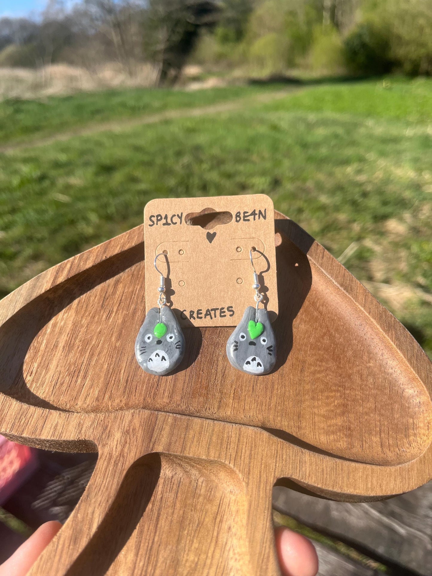 Cute Totoro Dangle Earrings