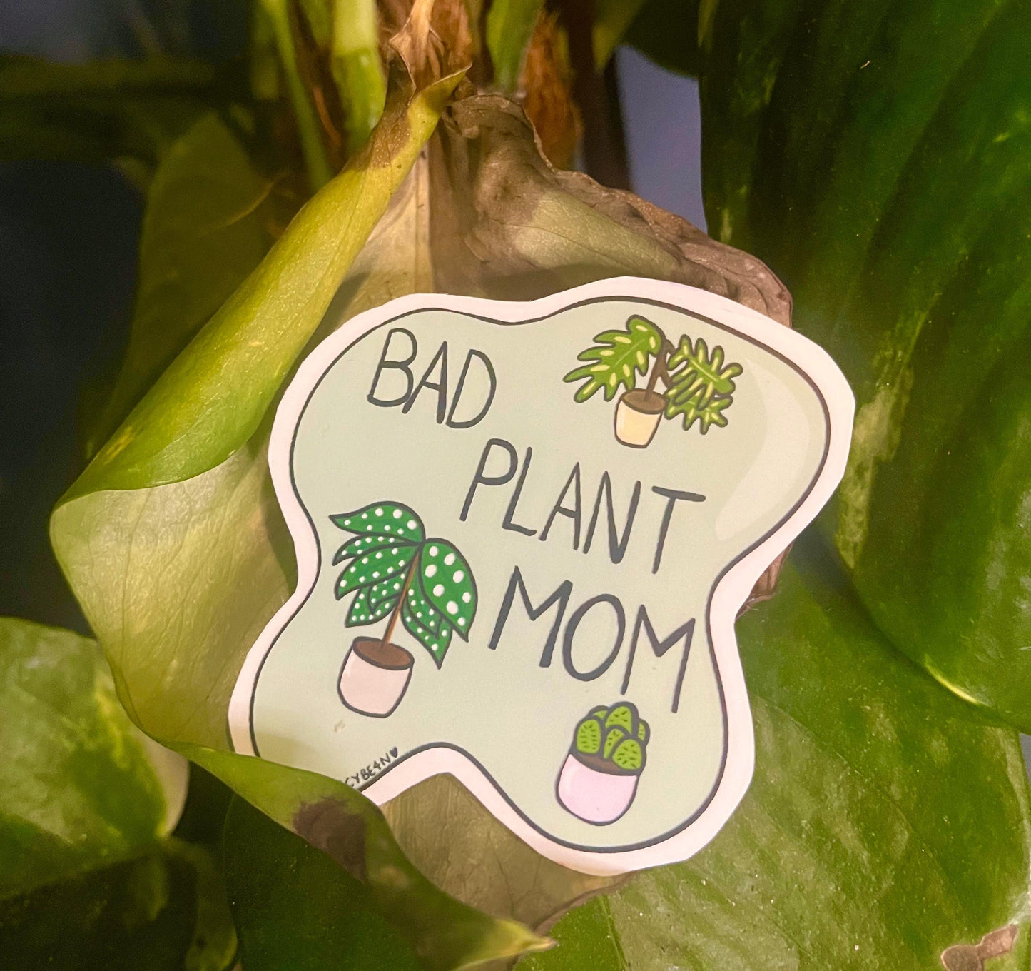 Bad Plant Mum Stickers