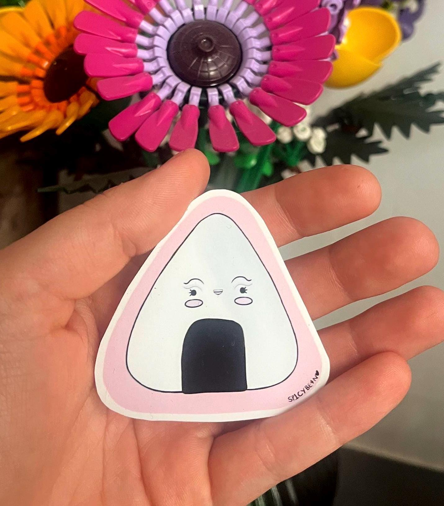 Madame and Monsieur Onigiri Stickers