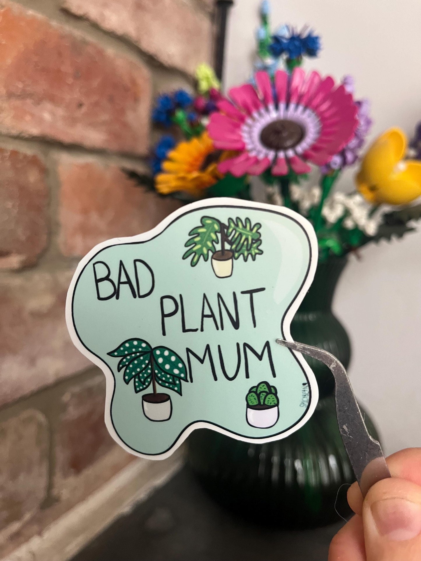 Bad Plant Mum Stickers