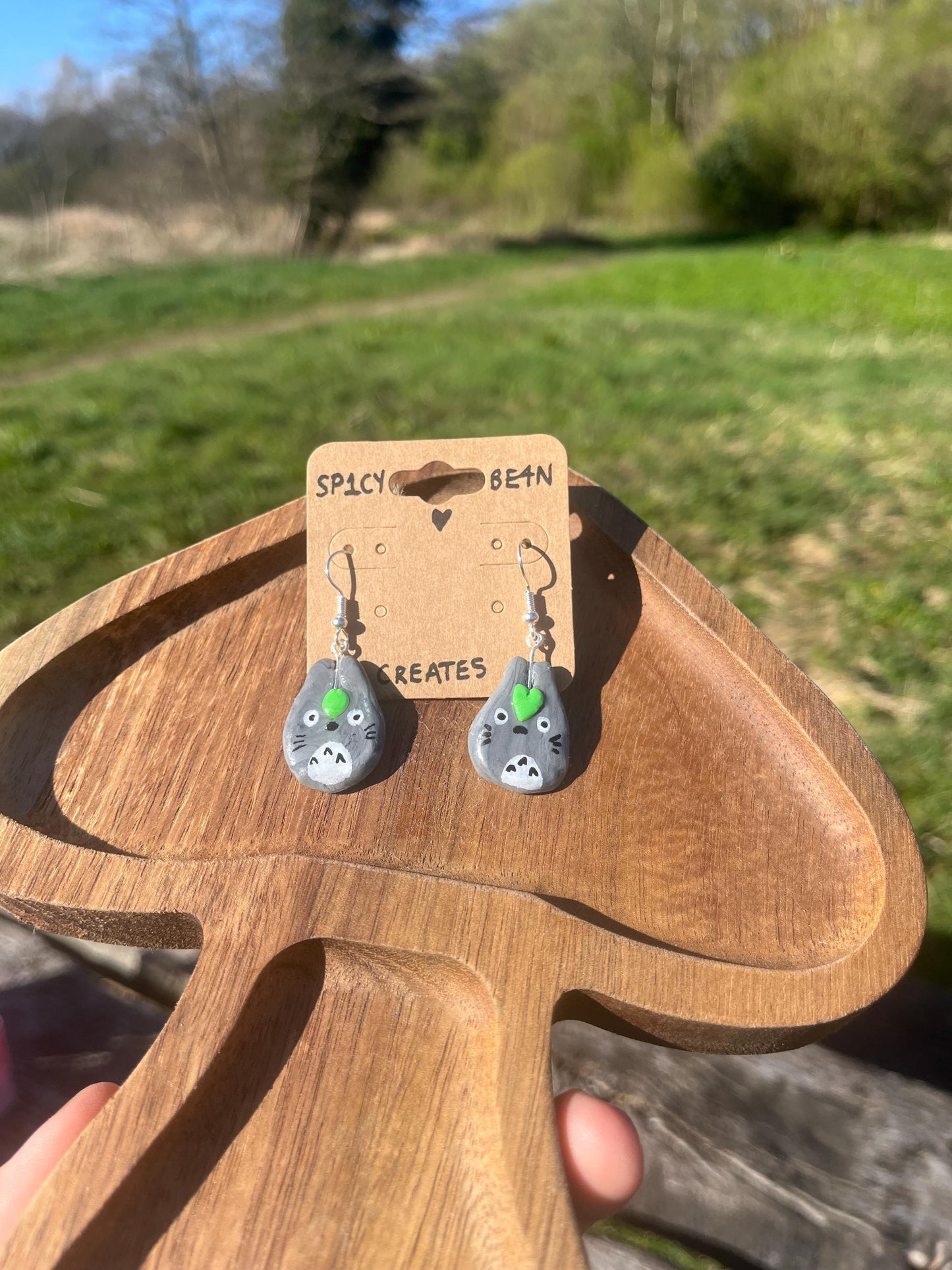 Cute Totoro Dangle Earrings