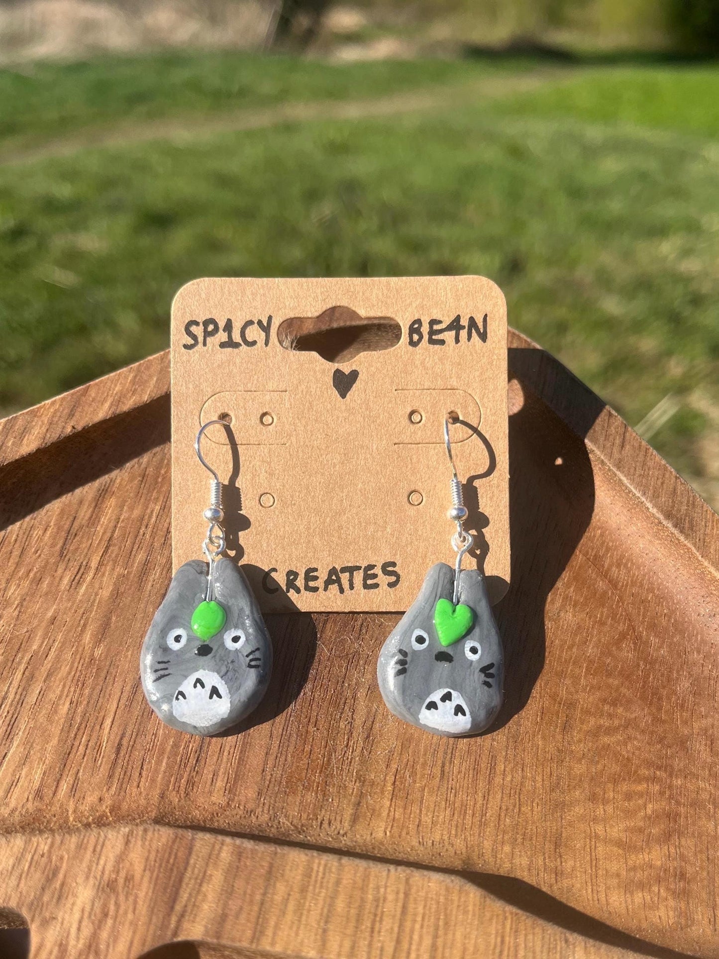 Cute Totoro Dangle Earrings