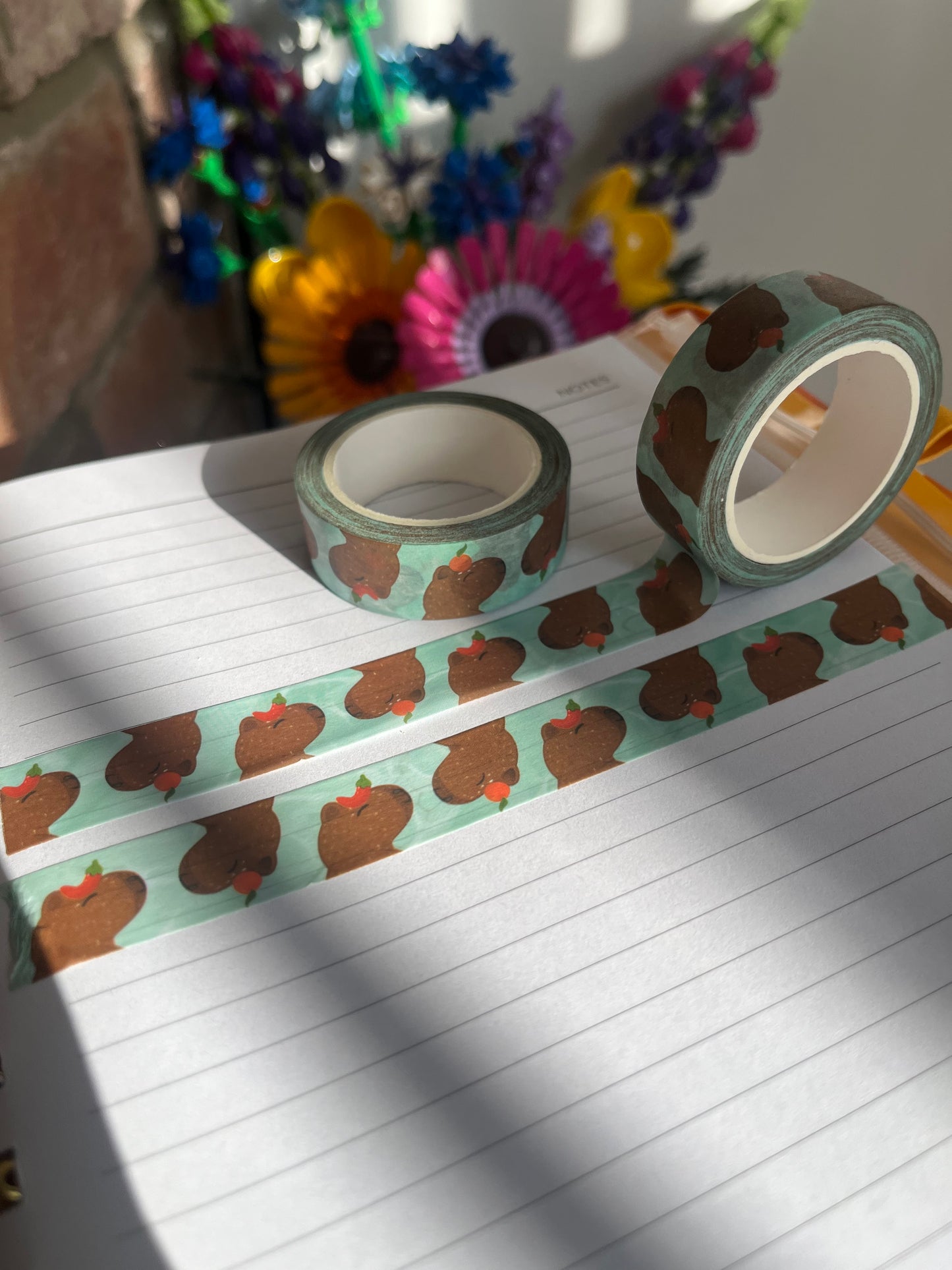Capybara Washi Tape
