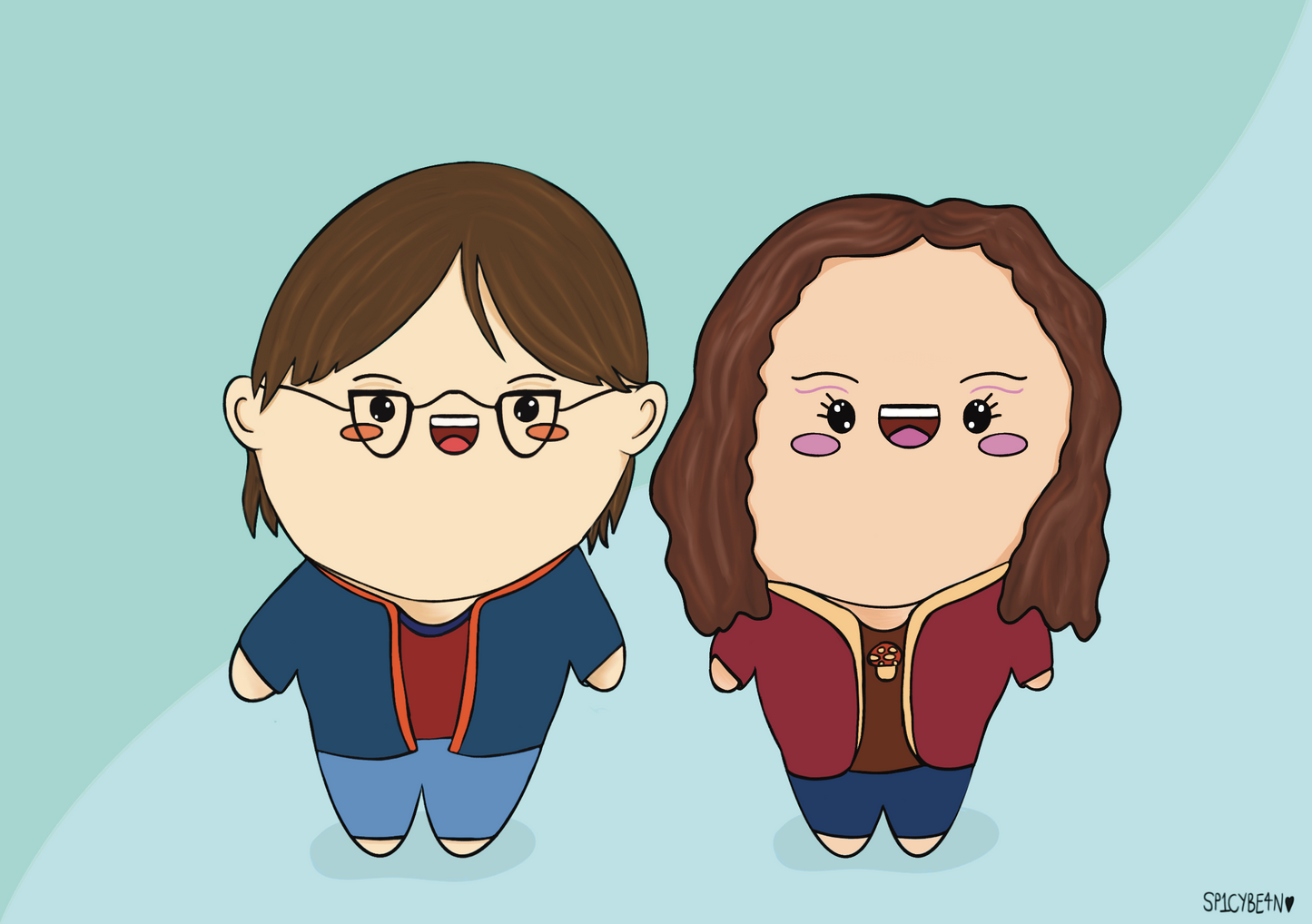 Personalised Quirky Family Print