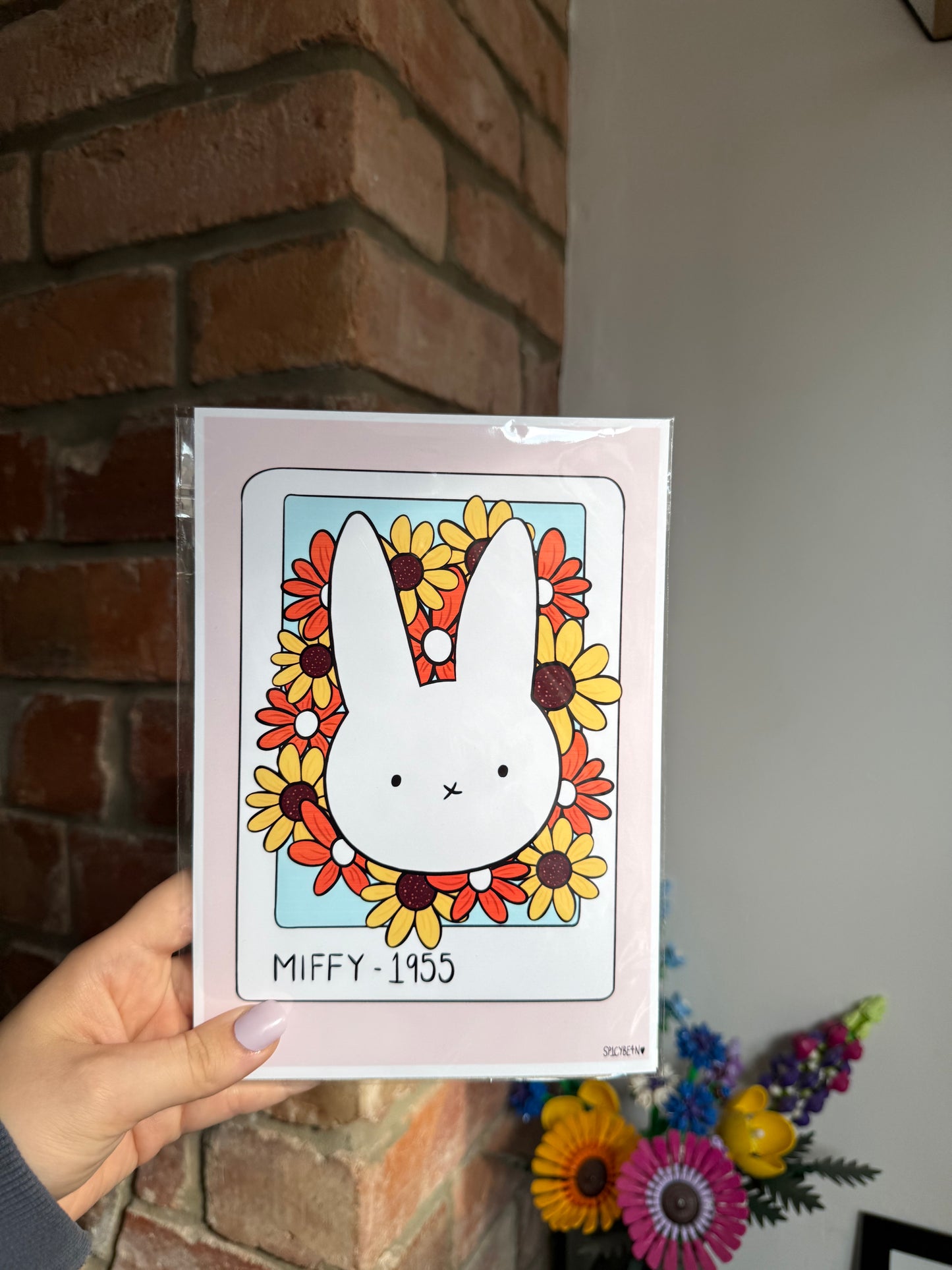 Miffy Artwork Print - A5/A4