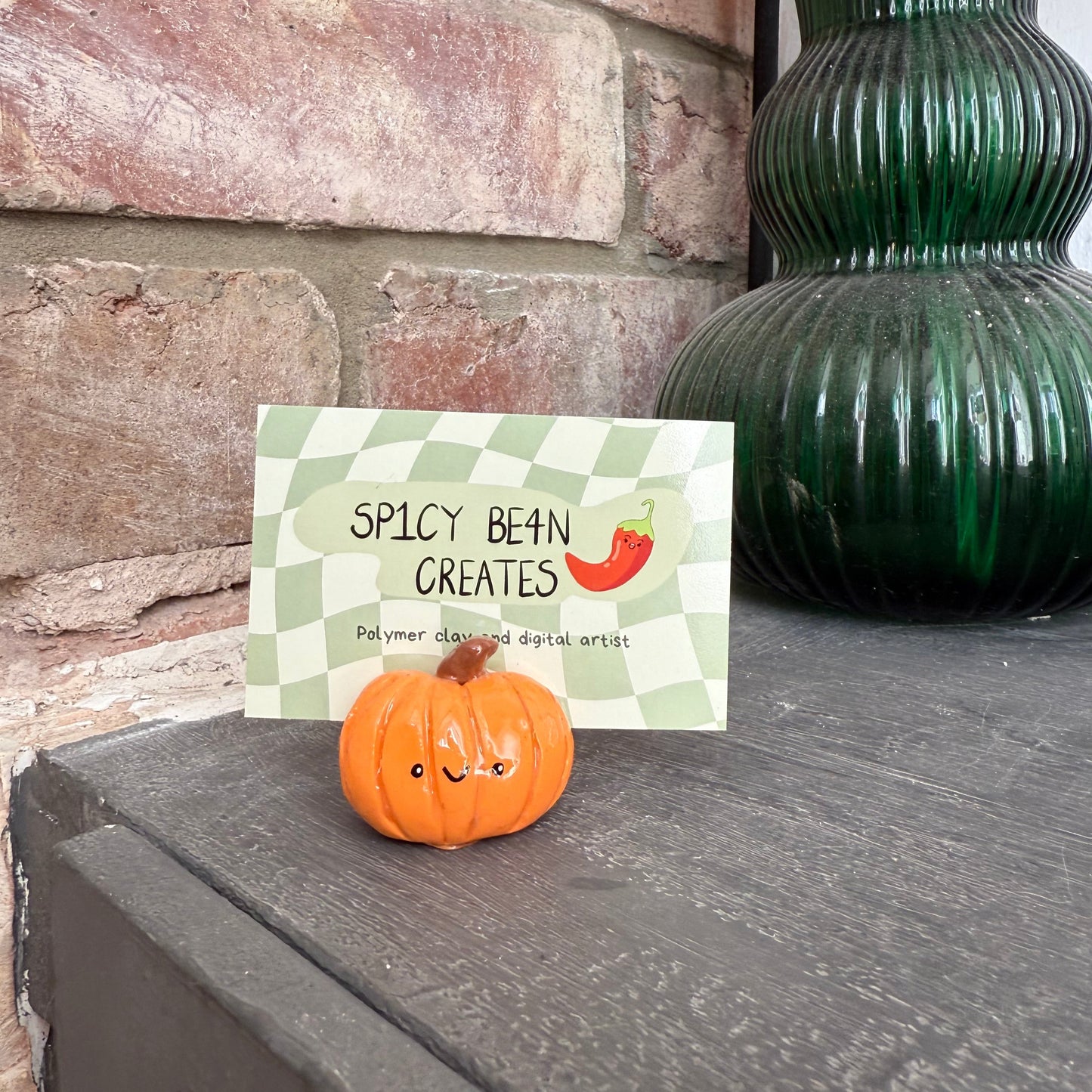 Pumpkin Photo Holder