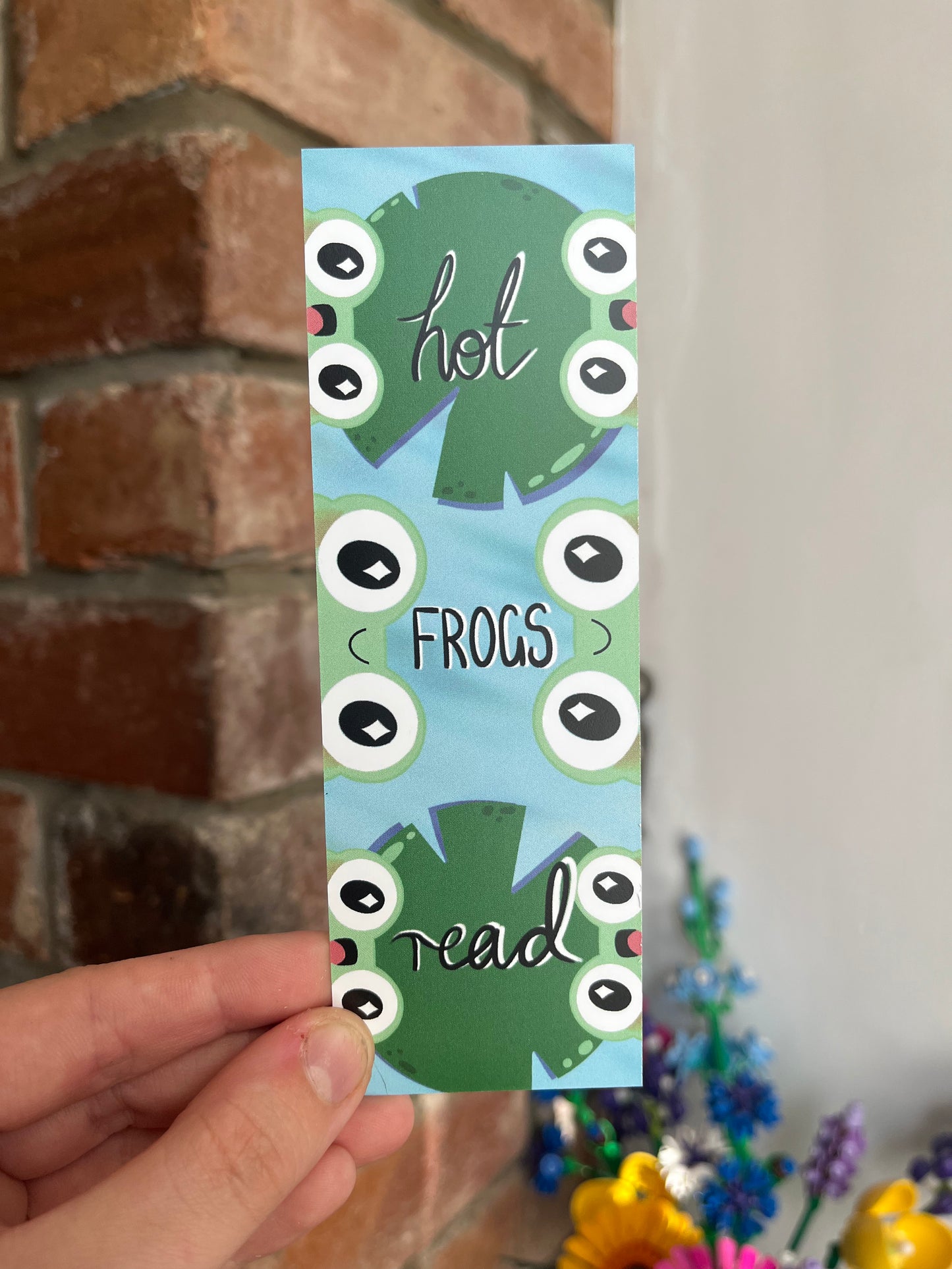 Hot Frogs Read Bookmark
