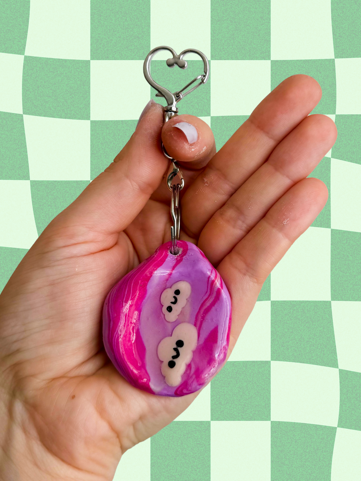 Worry Stone Bag Charms