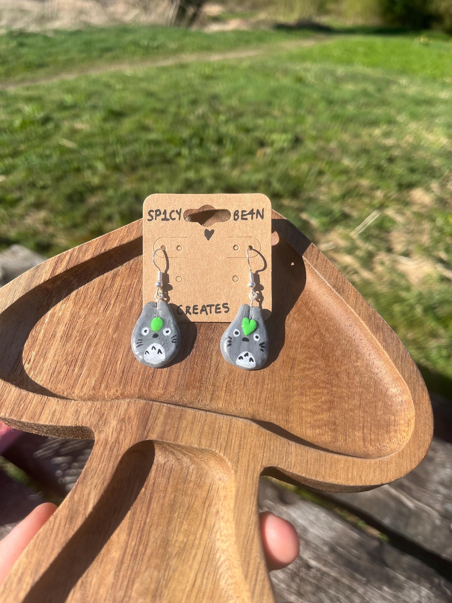 Cute Totoro Dangle Earrings