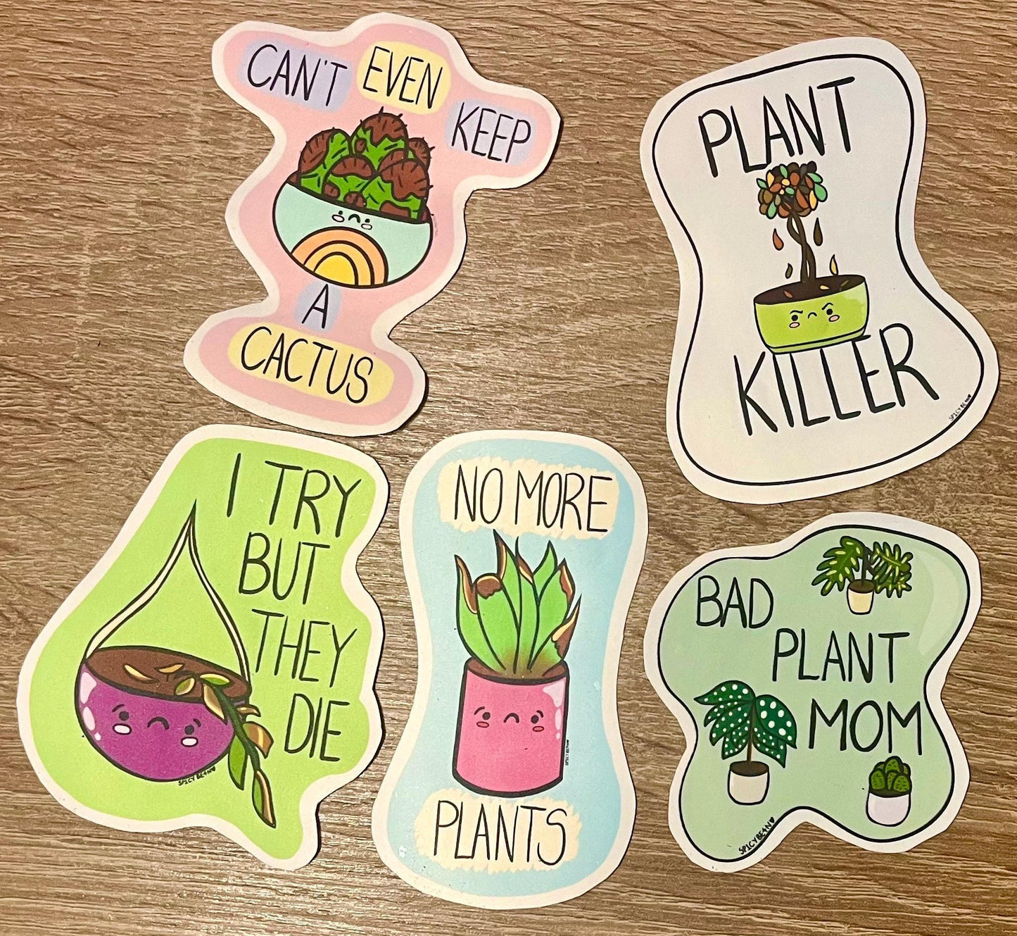 Bad Plant Mum Stickers