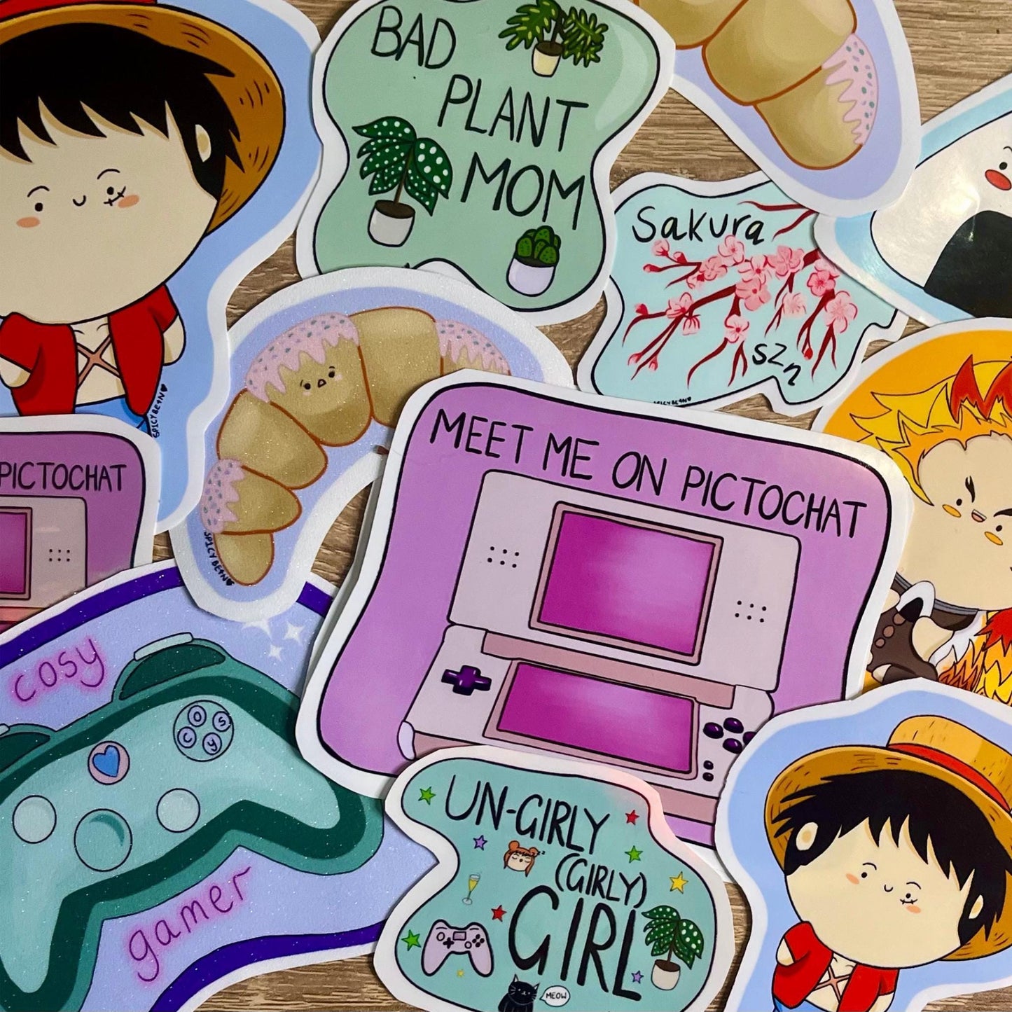 Bad Plant Mum Stickers