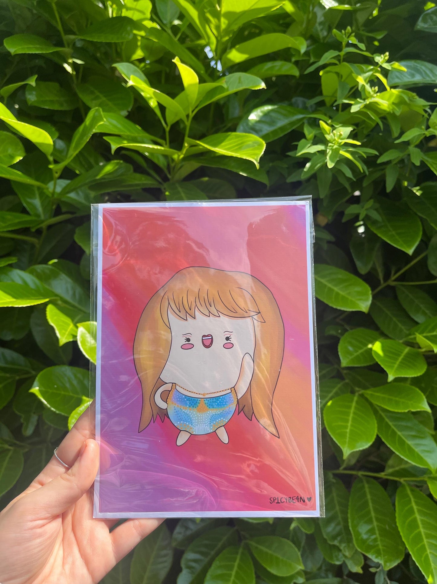 Taylor Swift Art Print - cute Taylor Swift art, chibi Taylor Swift art print, eras tour art print, Taylor Swift art