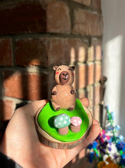 Cute Capybara Phone Stand