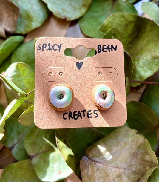 Cute Donut Stud Earrings