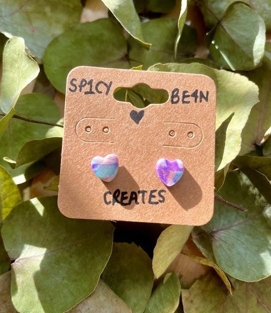 Cute Heart Stud Earrings