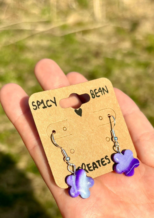 Cute Flower Dangle Earrings