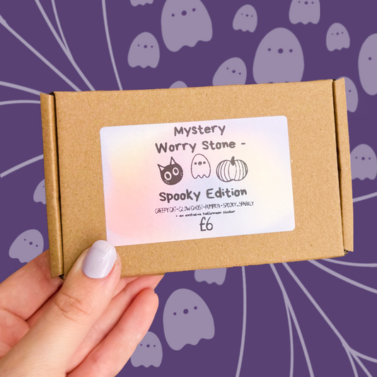 Spooky Worry Stones - Mystery Box