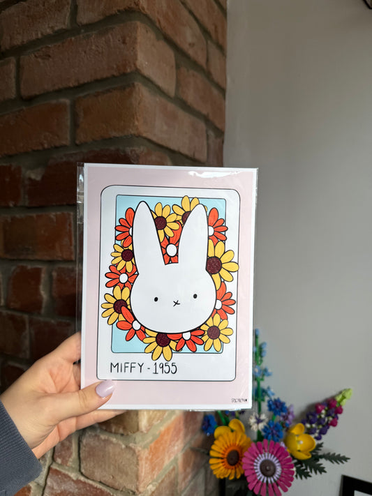 Miffy Artwork Print - A5/A4