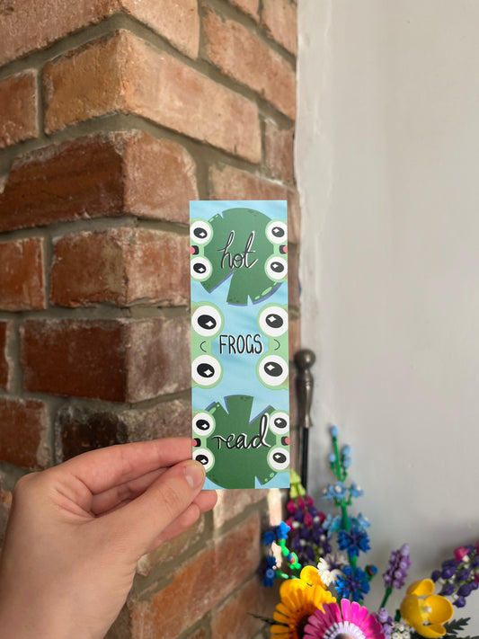Hot Frogs Read Bookmark