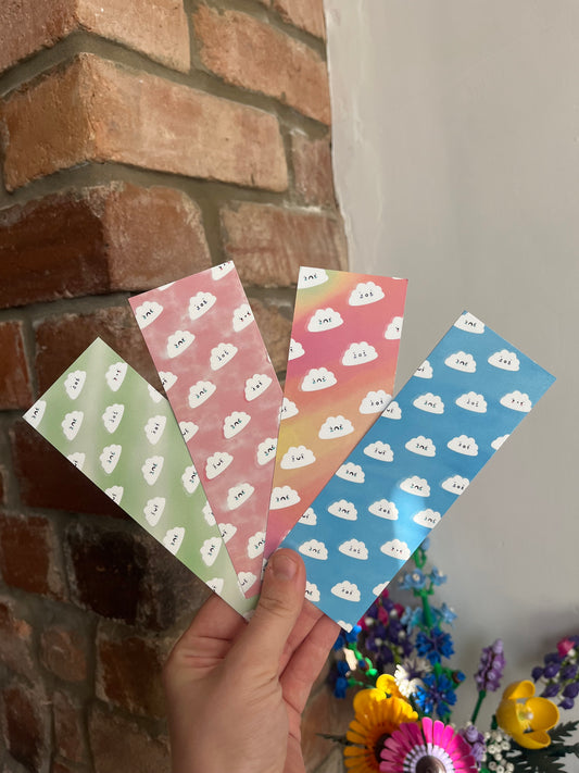 Cute Cloud Bookmarks