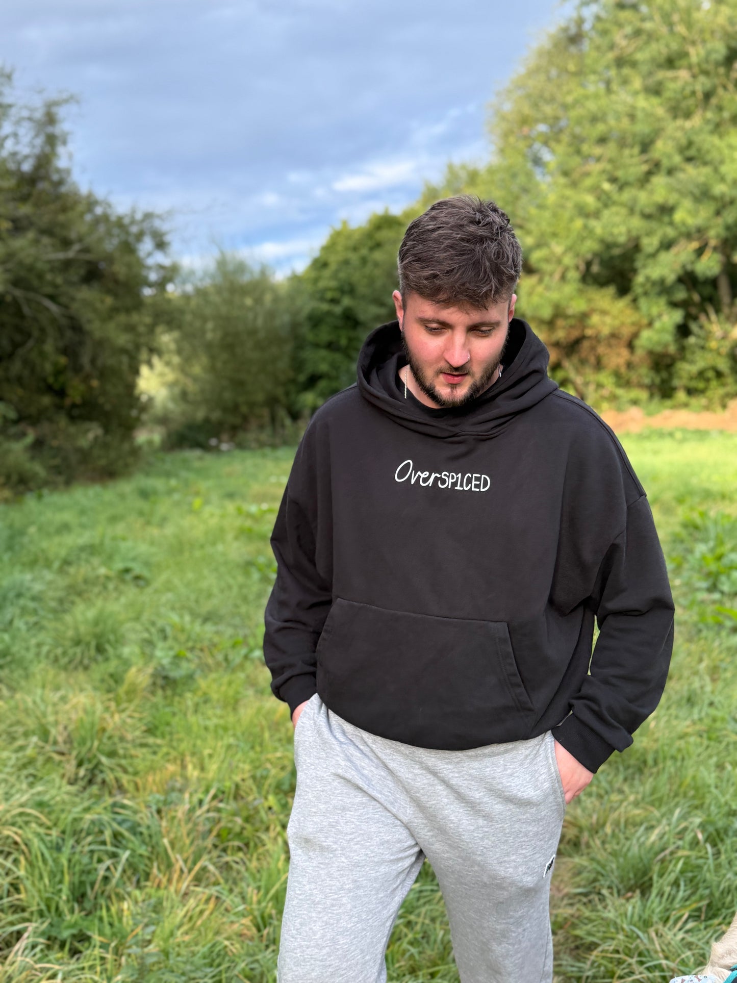 Oversp1ced Boxy Oversized Hoodie