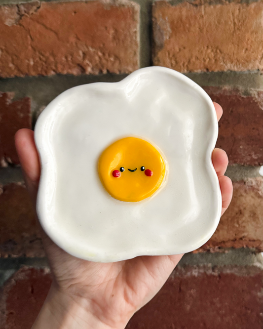 Egg Trinket Dish