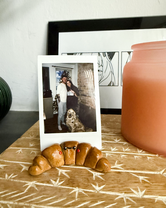 Croissant Photo Holder