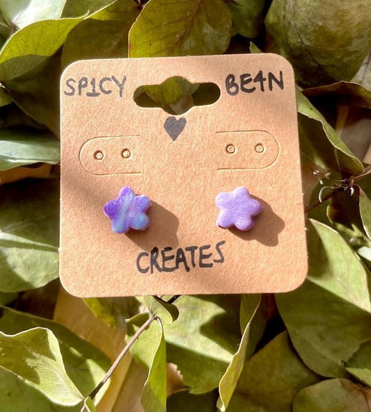 Cute Flower Stud Earrings,